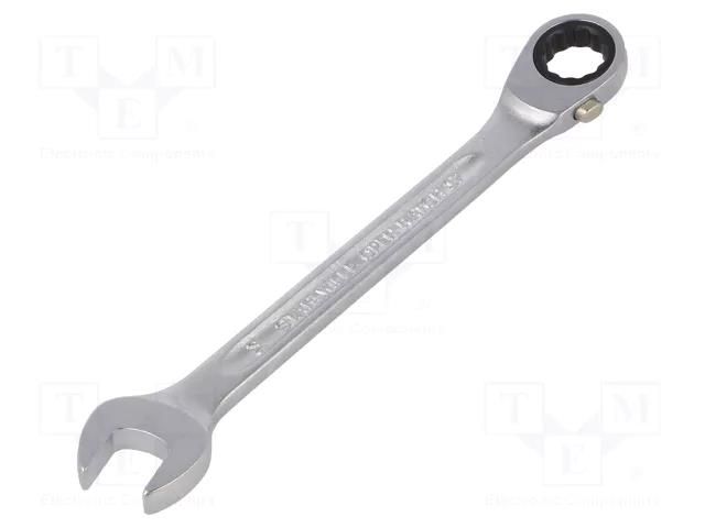 Wrench; combination spanner,with ratchet; 14mm; OPEN-RATCH STAHLWILLE ST-41171414