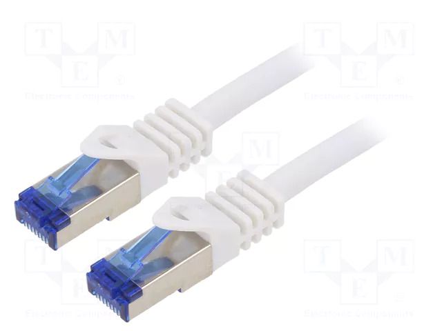 Patch cord; S/FTP; Cat: 6a; RJ45 plug,both sides; stranded; Cu; 10m LOGILINK C6A091S