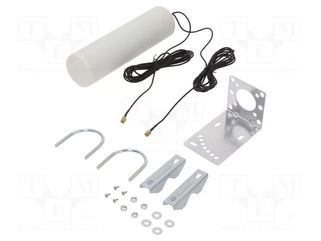Antenna; LTE; 6dBi; outside; 50Ω; 680÷960MHz,1710÷2700MHz; 3m SR PASSIVES 4G-BA01-2-SMA-3