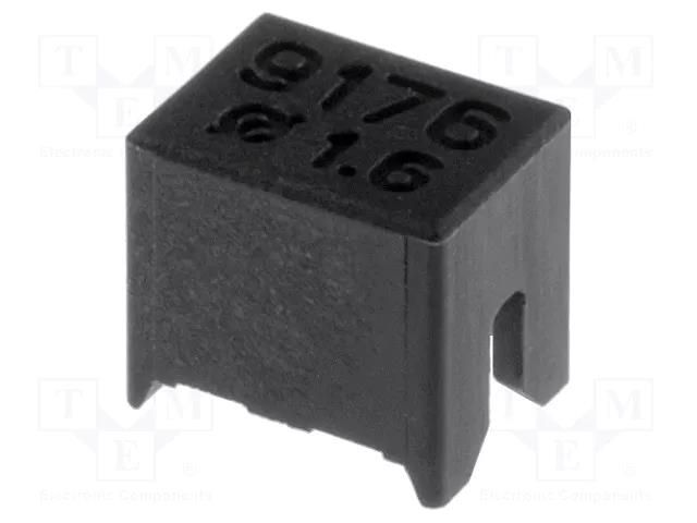 Protection cover; black; 1.1÷1.6mm; 9176-500 KYOCERA AVX 609176001516000