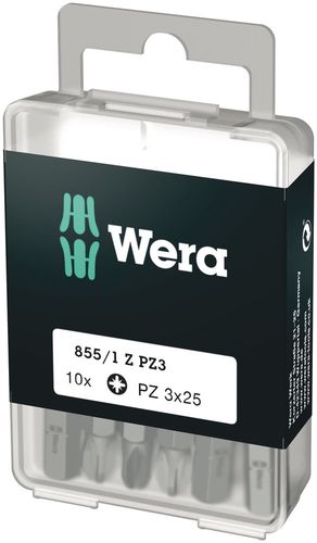 855/1 Z DIY bits, 10 x PZ 3x25, Wera 05072405001