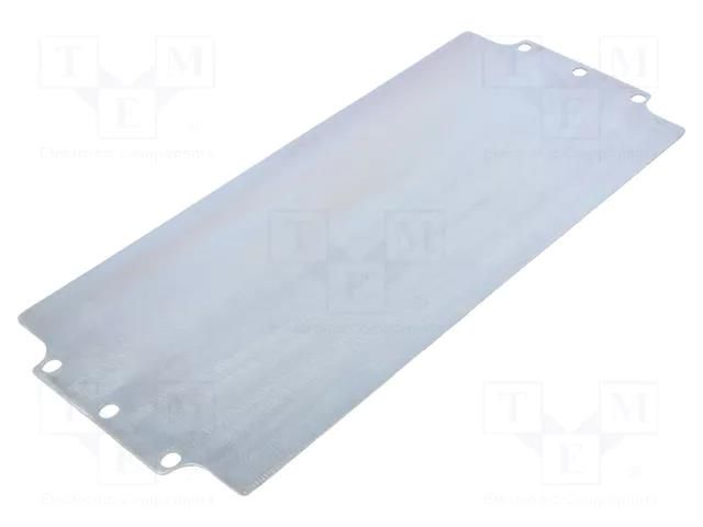 Mounting plate; steel; Plating: zinc RAYCHEM RPG MP-RJ-14