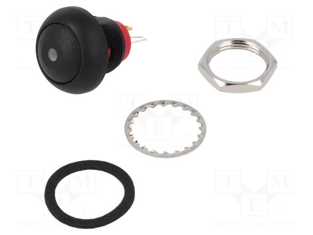 Switch: push-button; Pos: 2; SPST-NO; 0.4A/32VAC; 0.125A/50VDC KNITTER-SWITCH DPWL1CG-KG