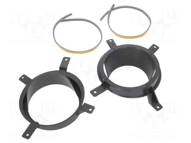 Speaker frame; 165mm; Volvo; Volvo S60 2001->2009 ACV RAM-20.674/K