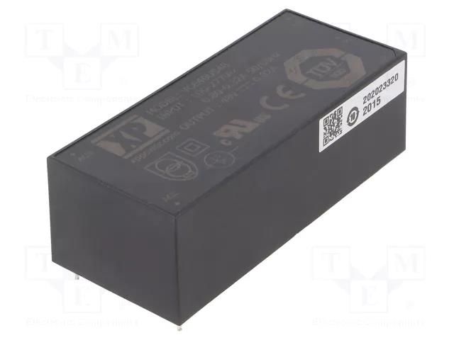 Converter: AC/DC; 40W; Uin: 85÷305VAC; 48VDC; Iout: 820mA; OUT: 1; 85% XP POWER VCE40US48