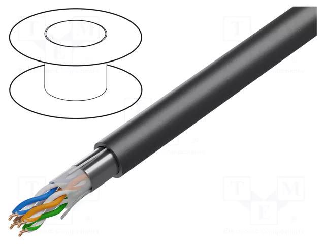 Wire; F/UTP; 4x2x24AWG; 5e; for direct burial,outdoor; wire; Cu DIGITUS DK-TP522