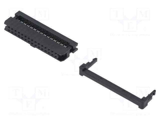 Connector: IDC; plug; female; PIN: 30; IDC; for ribbon cable; 2mm ADAM TECH 2FCSC130SGPBFSR