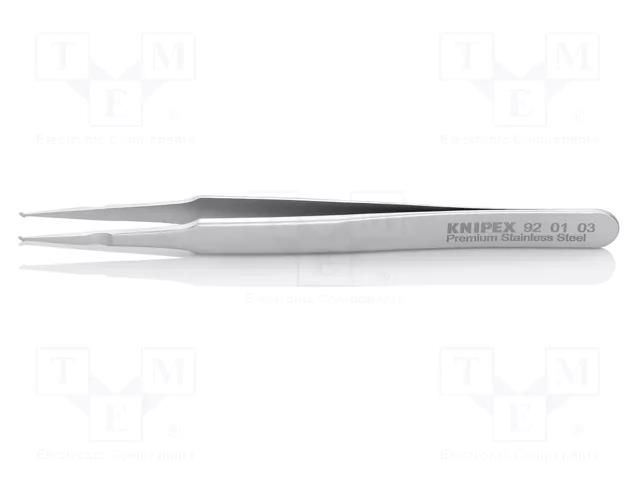 Tweezers; 120mm; for precision works,SMD KNIPEX KNP.920103