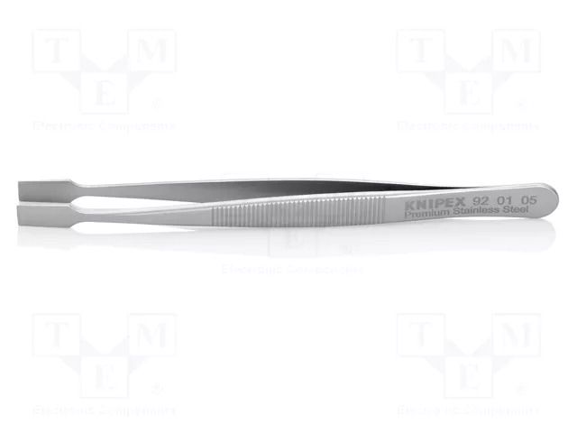 Tweezers; 120mm; Blade tip shape: shovel; universal KNIPEX KNP.920105