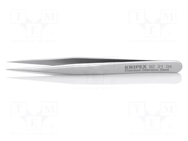 Tweezers; 90mm; for precision works; Blade tip shape: sharp KNIPEX KNP.922104