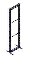 RACK, KNOCKDOWN, STEEL, 2-POST, 45U XR2-45
