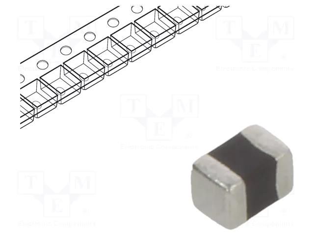 NTC thermistor; 1kΩ; 210mW; SMD; 0805 EPCOS B57421V2102J62