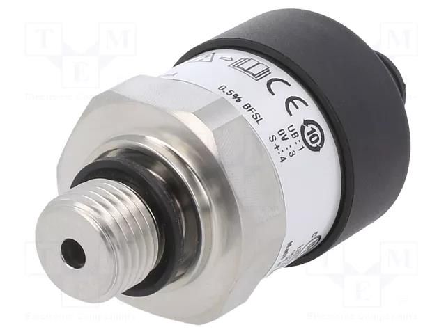 Converter: pressure; Pressure setting range: 0÷600bar; 0.5%; IP67 WIKA A106BG560HD1ZGAM4Z