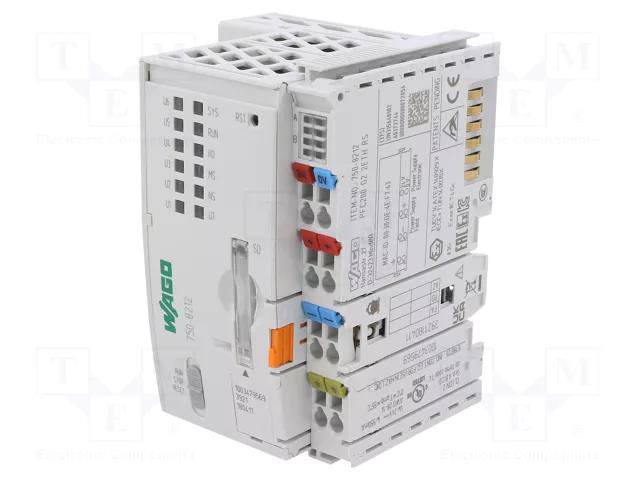 Module: PLC programmable controller; 750; Programming: PC; IP20 WAGO 750-8212