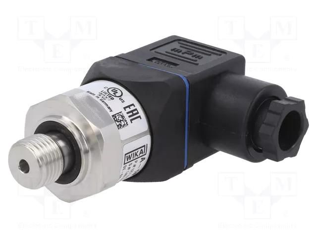 Converter: pressure; Pressure setting range: 0÷1bar; 8÷30VDC WIKA A106BG310HD1ZAAAGZ