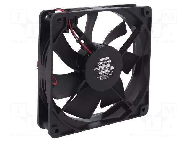 Fan: DC; axial; 12VDC; 120x120x25mm; 114m3/h; 30dBA; ball; 1900rpm PANASONIC ASFP12371