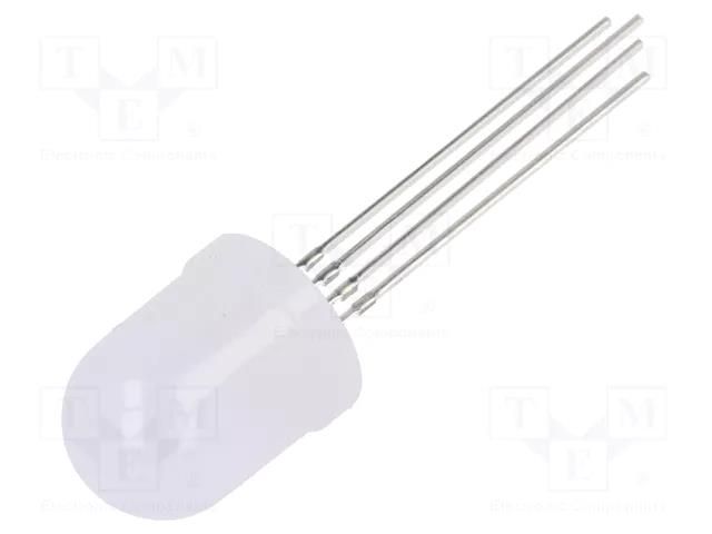 LED; RGB; 10mm; 30°; Front: convex; 1.8÷2.6/2.9÷3.6/2.9÷3.6VDC OPTOSUPPLY OSTAMAA132A