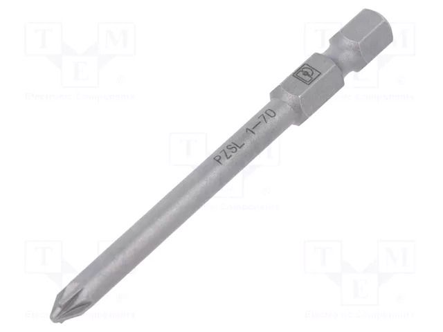 Screwdriver bit; PlusMinus PZ-type; PZ1/SL; 1/4" PHOENIX CONTACT PH-1212603