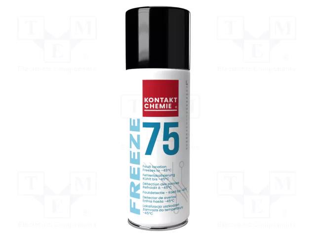 Freezing aerosol; spray; can; colourless; 200ml; FREEZE75 KONTAKT CHEMIE 75/200-HFO