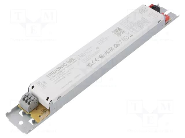 Power supply: switching; LED; 50W; 72÷170VDC; 200÷350mA; IP20; LC TRIDONIC 87500994