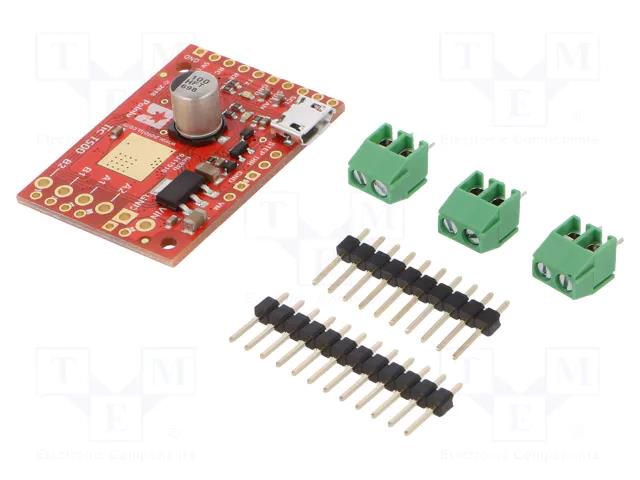 Stepper motor controller; MP6500; analog,I2C,PWM,RC,TTL,USB POLOLU POLOLU-3135