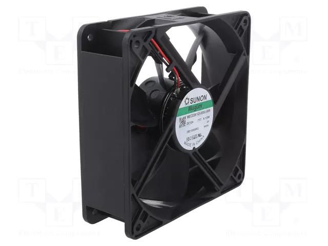 Fan: DC; axial; 12VDC; 120x120x38mm; 197m3/h; 44dBA; Vapo; 2600rpm SUNON MEC0381V2-A99