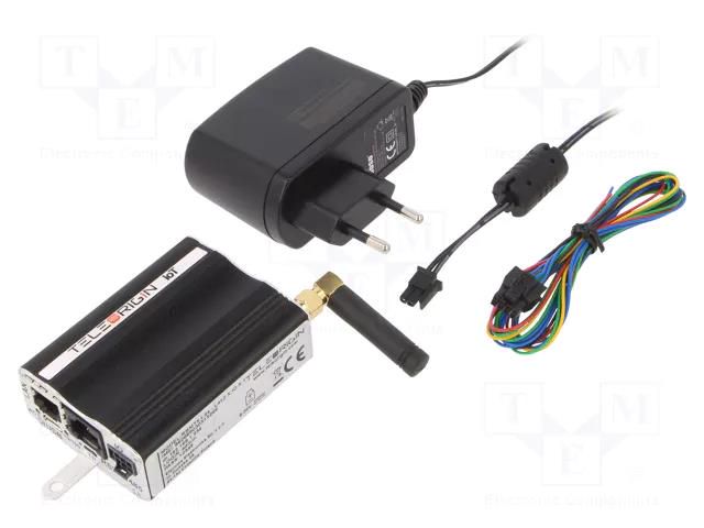 Router; 4G LTE; 9÷30VDC; metal; 150Mbps; 83x53.5x26mm; -20÷60°C TELEORIGIN RBMTX-LITE-4G-IO
