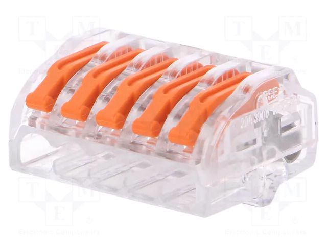 Quick splice; 32A; 450V; for cable; spring clamp; 0.2÷4mm2; ways: 1 SIMET ZU-405