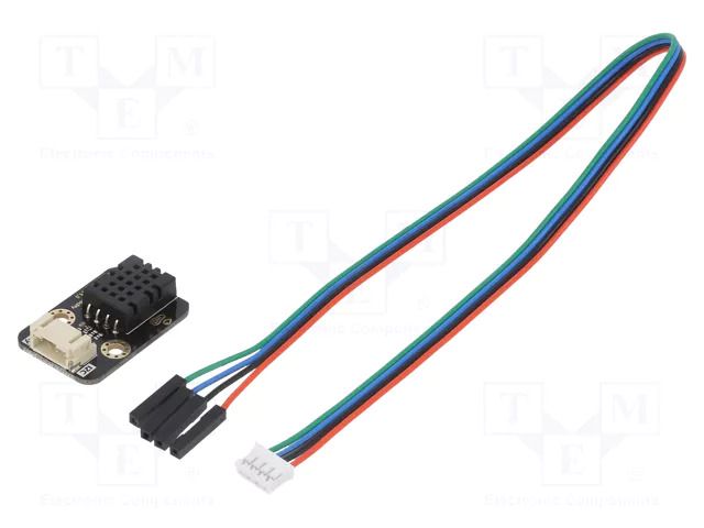 Sensor: atmospheric; temperature,humidity; I2C; 3.3÷5.5VDC; Ch: 1 DFROBOT DF-SEN0497