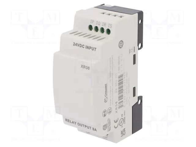 Module: extension; IN: 4; OUT: 2; OUT 1: relay; 24VDC; Millenium 3 CROUZET CROUZET-88970211