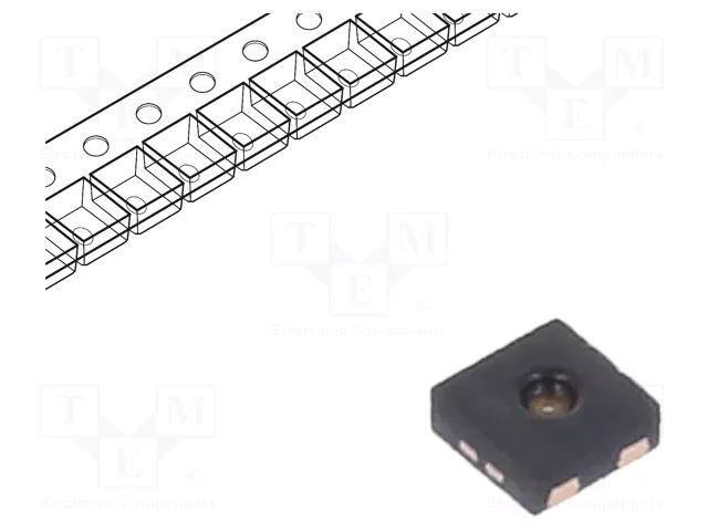 Sensor: temperature and humidity; 0÷100%RH; -40÷125°C; SHT; ±1.8% SENSIRION SHT41-AD1B-R2