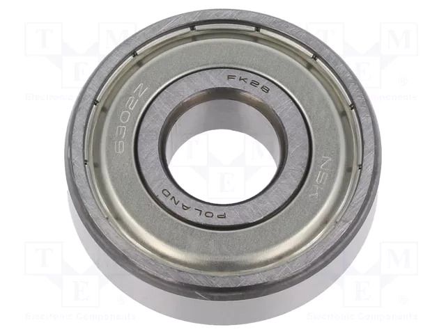 Bearing: ball; Øint: 15mm; Øout: 42mm; W: 13mm; bearing steel NSK NSK6302-ZZ-CM