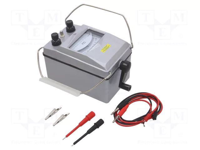 Meter: insulation resistance; analogue; 2.5kV; 0÷2.5GΩ MCP ZCD-10/11D-10/W