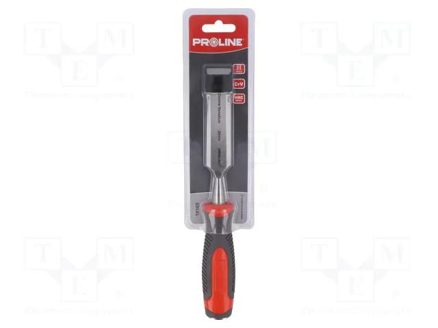 Chisel; Application: wood; 25mm; Chrom-vanadium steel PROLINE PRE-19125