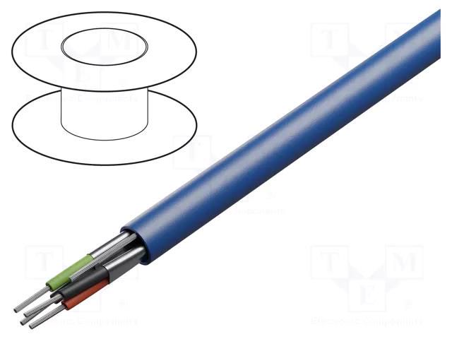 Wire; BiTsensor; 2x2x22AWG; stranded; Cu; shielded,Al foil; PVC BITNER BITNER-LP0170