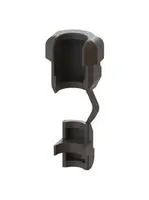 GROMMET, NYLON, 12.7MM, BLACK 23MP05N40
