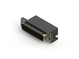 D SUB CONN, R/A PLUG, 25POS, DB, SOLDER 625-025-262-012