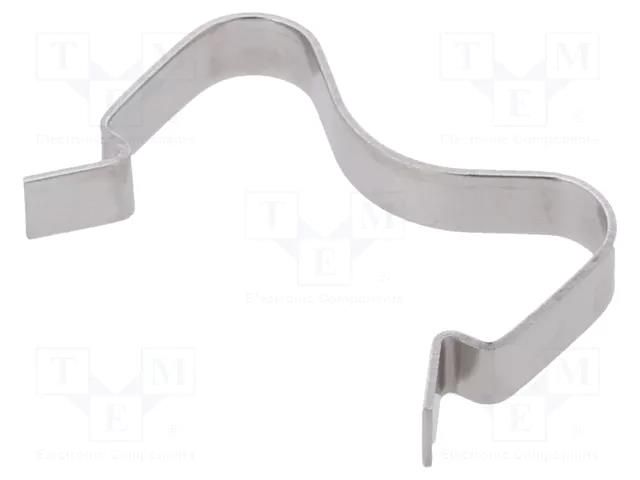 Retaining spring; L: 18.3mm; H: 12.2mm; natural SEIFERT ELECTRONIC KC-196/TO-220