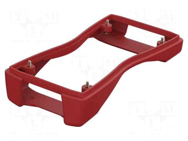 Gasket; elastomer thermoplastic TPE; BOS-Streamline; Colour: red BOPLA BS500DI-D-3001