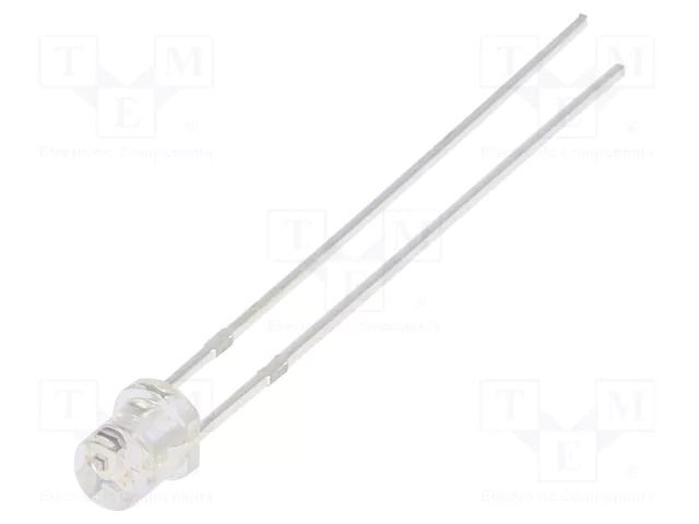 LED; blue; 3mm; blinking; 330÷500mcd; 140°; 3÷5VDC; 20mA; Front: flat OPTOSUPPLY OSB5SS34E1A