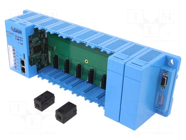 Industrial module: IO system; -10÷70°C; for DIN rail mounting ADVANTECH ADAM-5000/TCP-CE