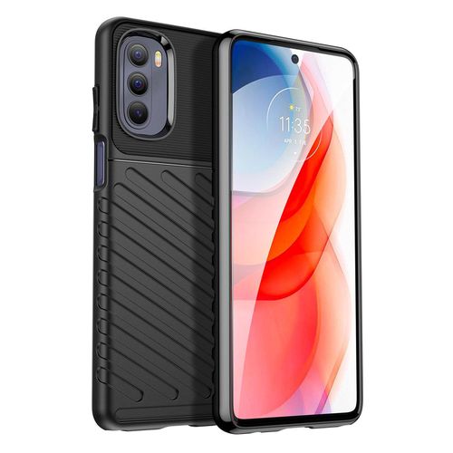 Thunder Case flexible armored cover for Motorola Moto G Stylus 2022 black, Hurtel 9145576240175 9145576240175