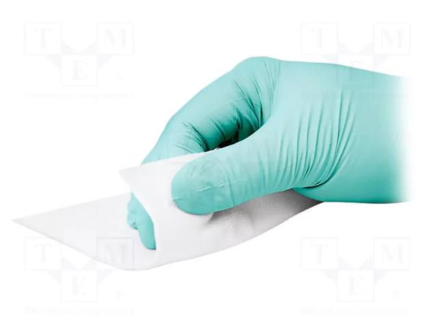 Cleaning cloth: cloth; Application: cleanroom,cleaning; dry ANTISTAT ATS-600-0013