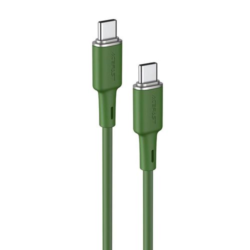 Acefast C2-03-CC USB-C - USB-C PD QC cable 60W 3A 480Mb/s 1.2m - green, Acefast 6974316280750 6974316280750