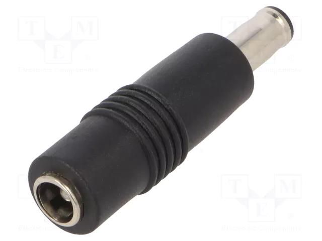 Adapter; Plug: straight; Input: 5,5/2,1; Out: 5,5/3,4 CENTERPIN MEAN WELL DC-PLUG-P1J-P4A