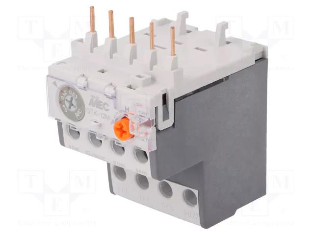 Thermal relay; Series: METAMEC; Auxiliary contacts: NO + NC; IP20 LS ELECTRIC GTK-12M-0.4-0.63A