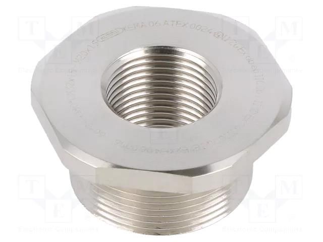 Reduction of threads for glands; Int.thread: M20; brass; IP68 HUMMEL HUMMEL-1879322050