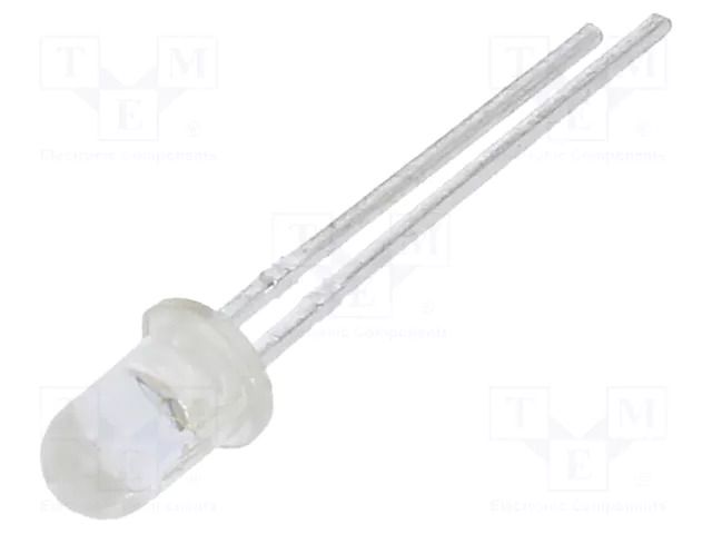 Phototransistor; T1; THT; 70mW; 3mm; 30V; 20°; Front: convex NTE Electronics NTE3039
