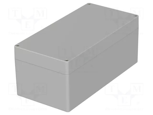 Enclosure: multipurpose; X: 120mm; Y: 240.5mm; Z: 100.5mm; EUROMAS BOPLA T242