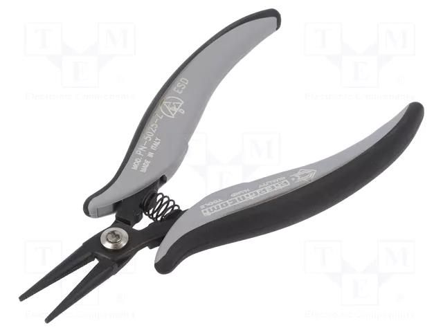 Pliers; smooth gripping surfaces,flat; ESD; Pliers len: 154mm PIERGIACOMI PG-PN5025ZD